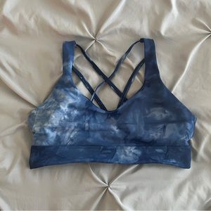 Zyia blue hendrix light n tight bra